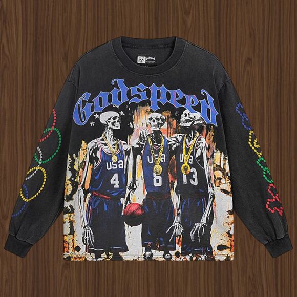 Godspeed Men's Black Long Sleeve